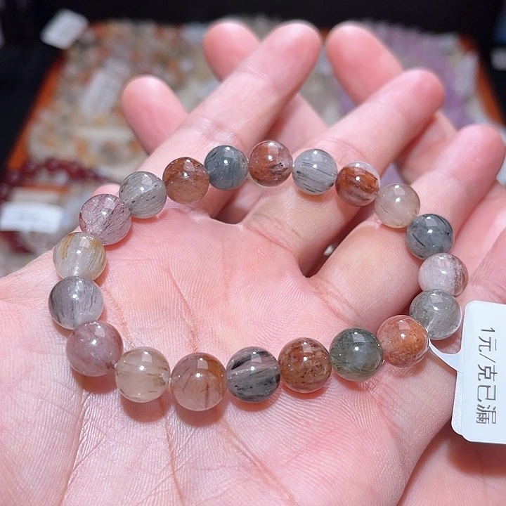 水晶手链未镶嵌283号主图手串  9+