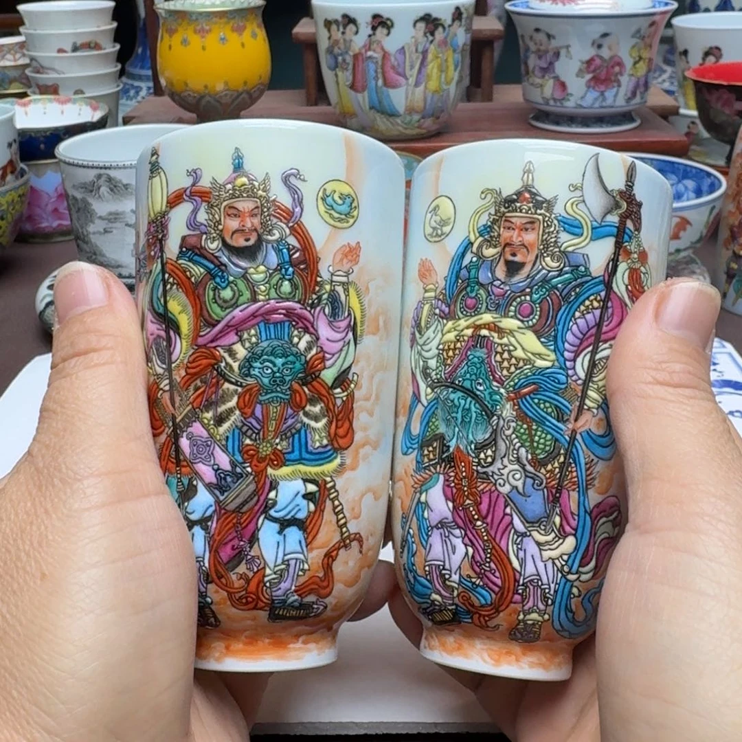 景德镇手工手绘展示