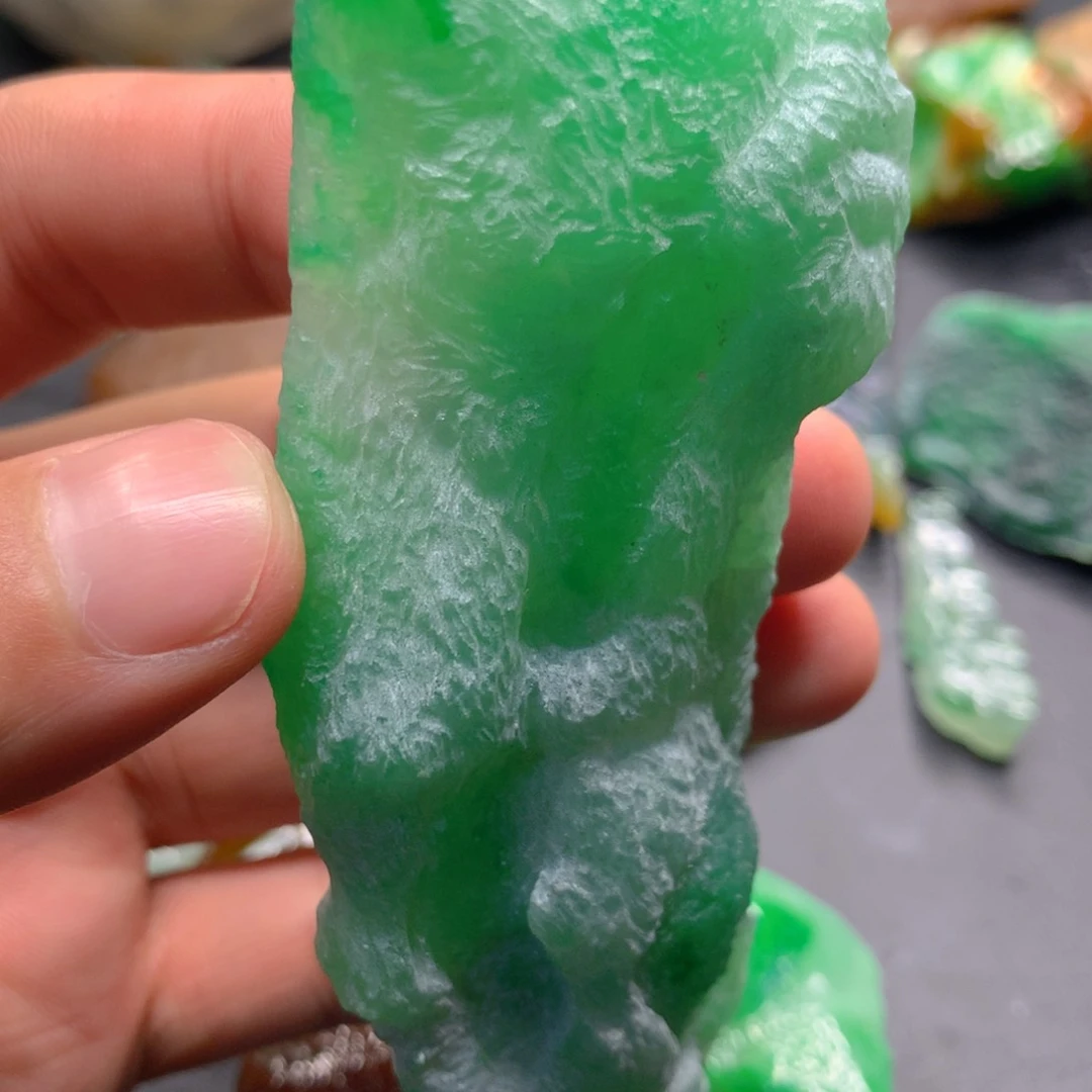 未镶嵌定制翡翠翡翠片料定制