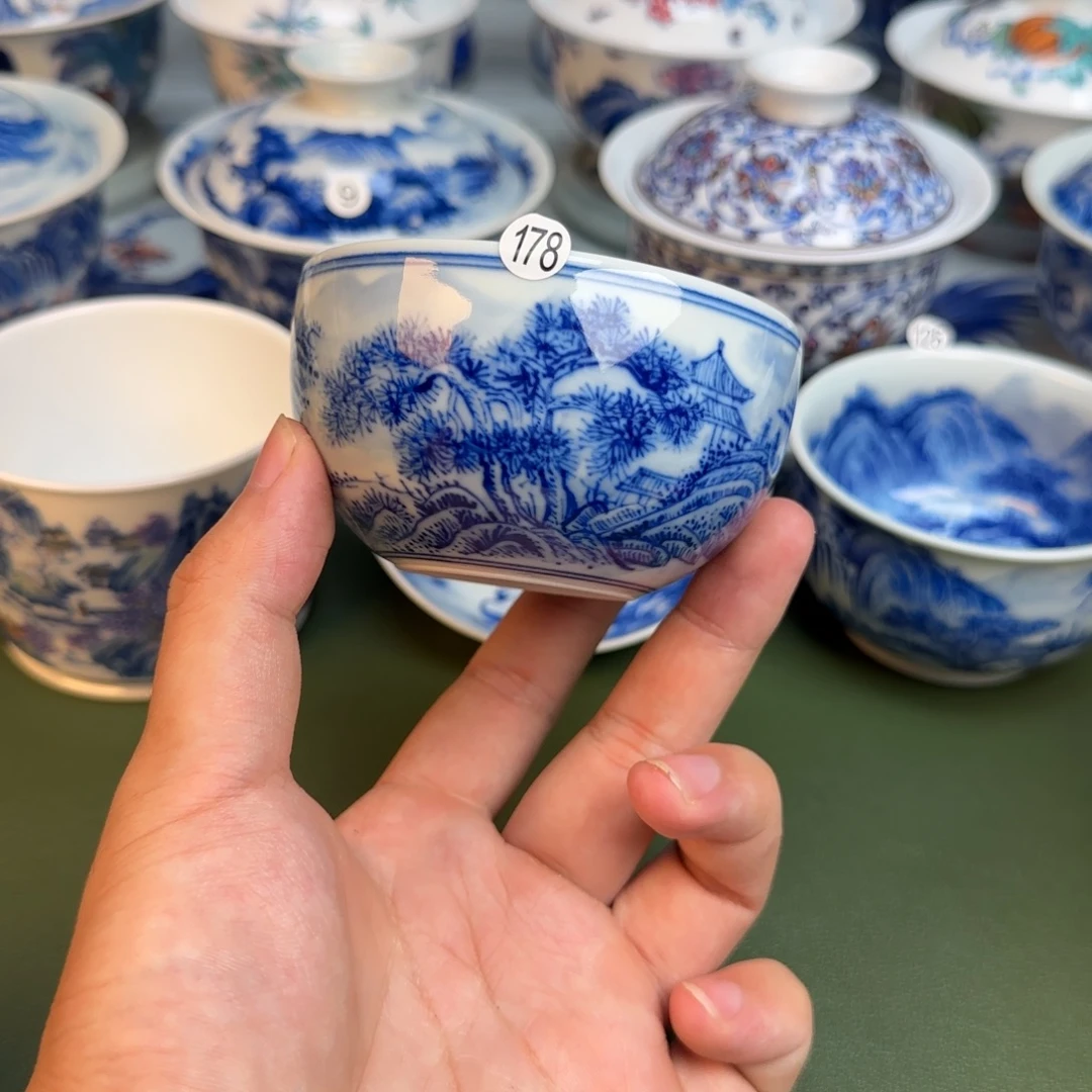 彦祖纯手工手绘茶具178