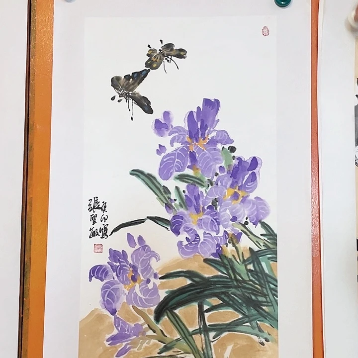 国画张圣敏先生纯手绘作品