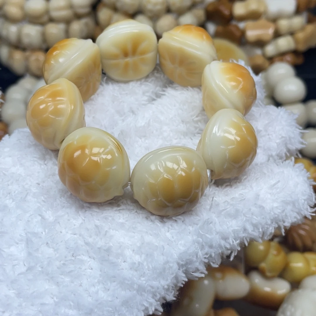 手串菩提根/象牙果12.31.43微瑕富甲