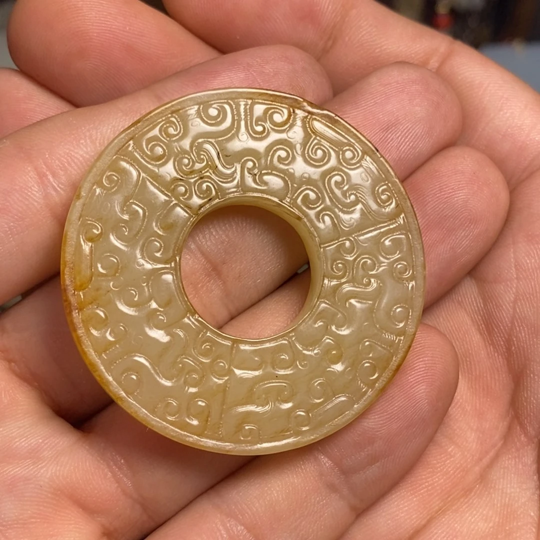 和田玉未镶嵌颈饰玉*意