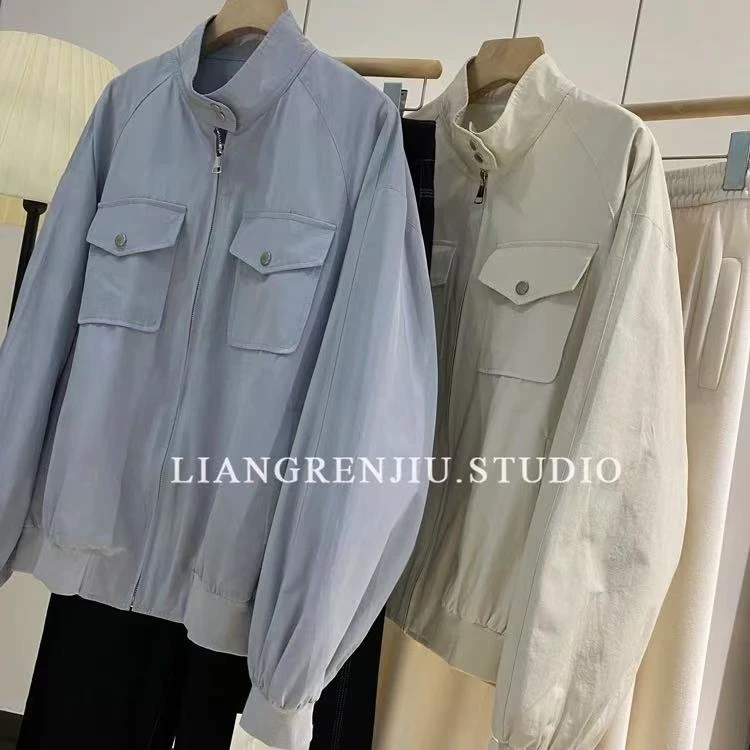 520/5862/130 气质高级感洋气百搭立领外套