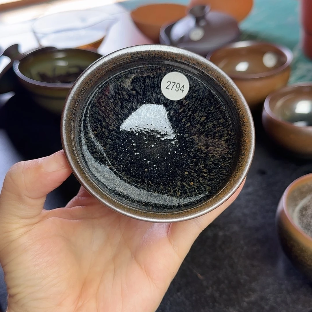 茶盏2794 罗莉柴烧手工主人杯