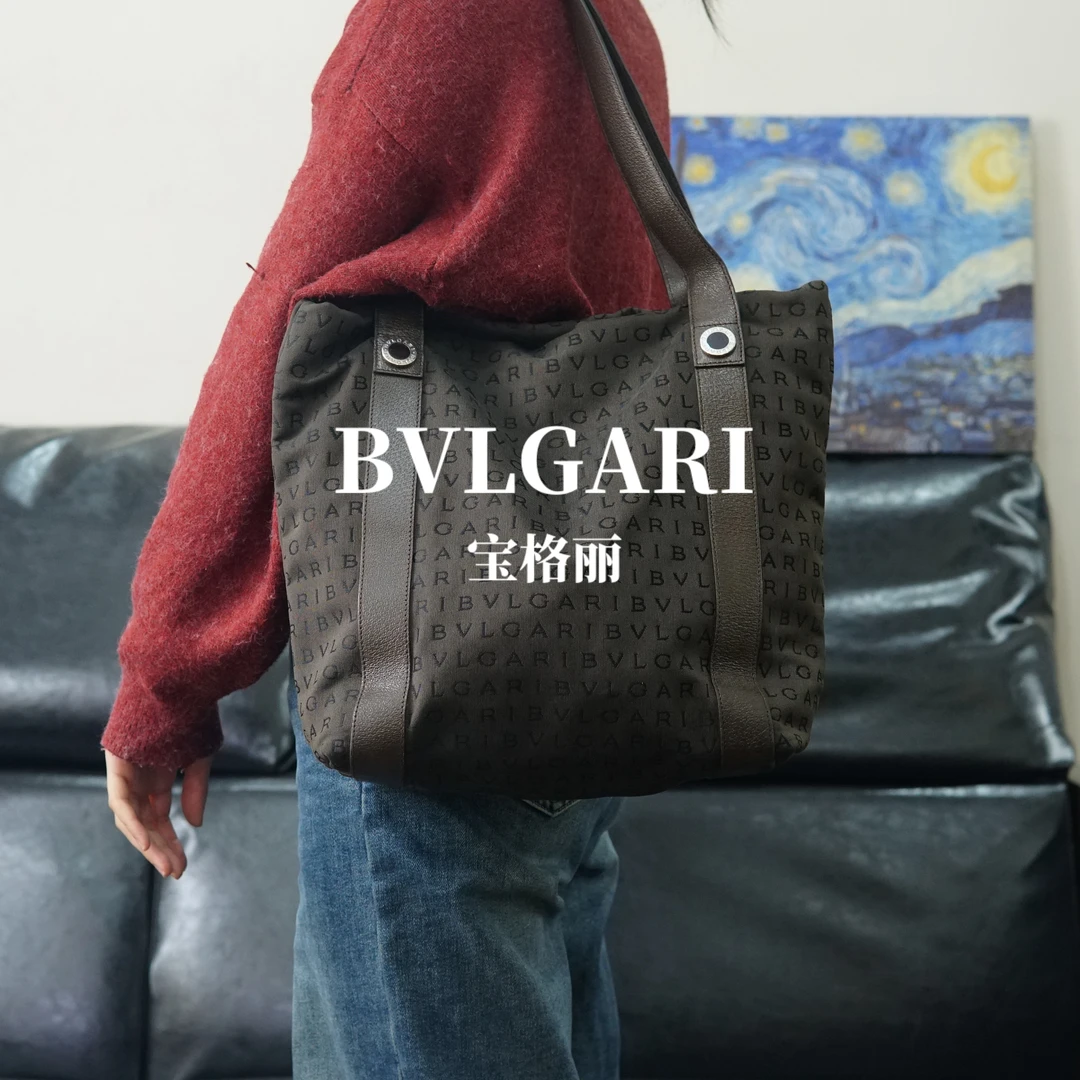 95新 BVLGARI/宝格丽 宝格丽老花单肩包/JJ12428847/8847