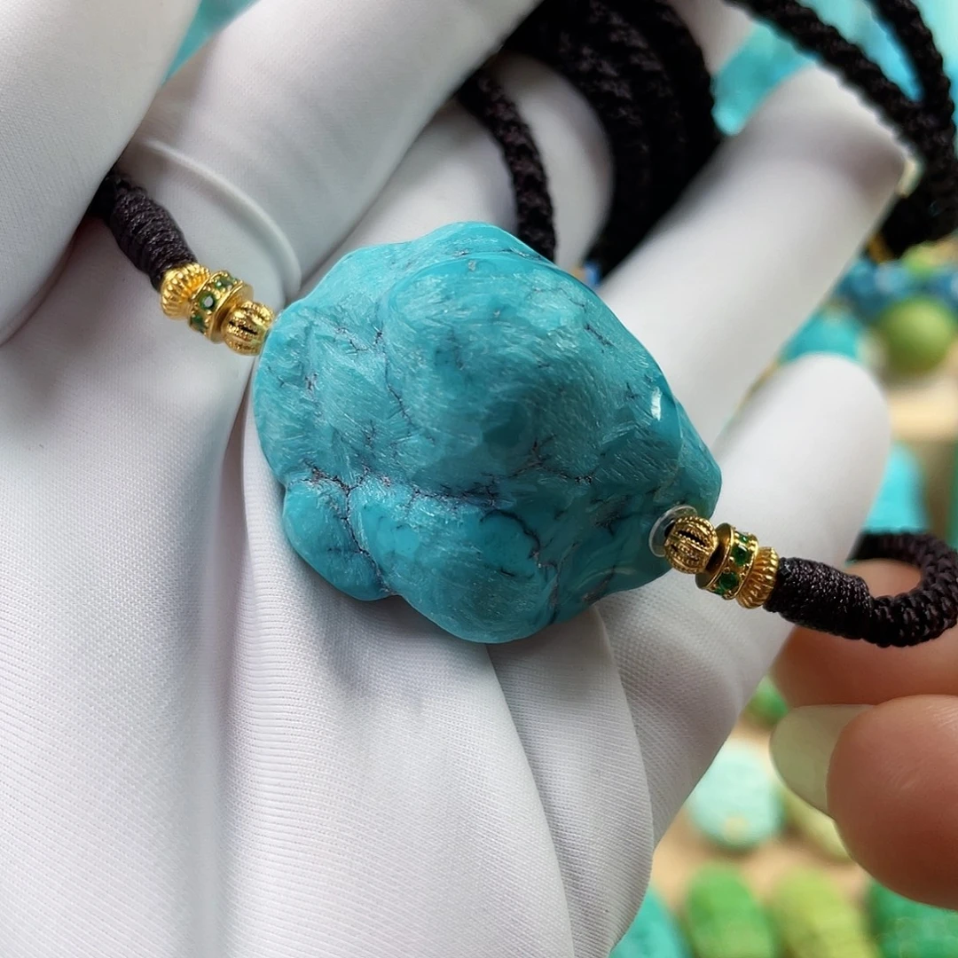 D***o绿松石未镶嵌珠宝奇石（分开付尾款）