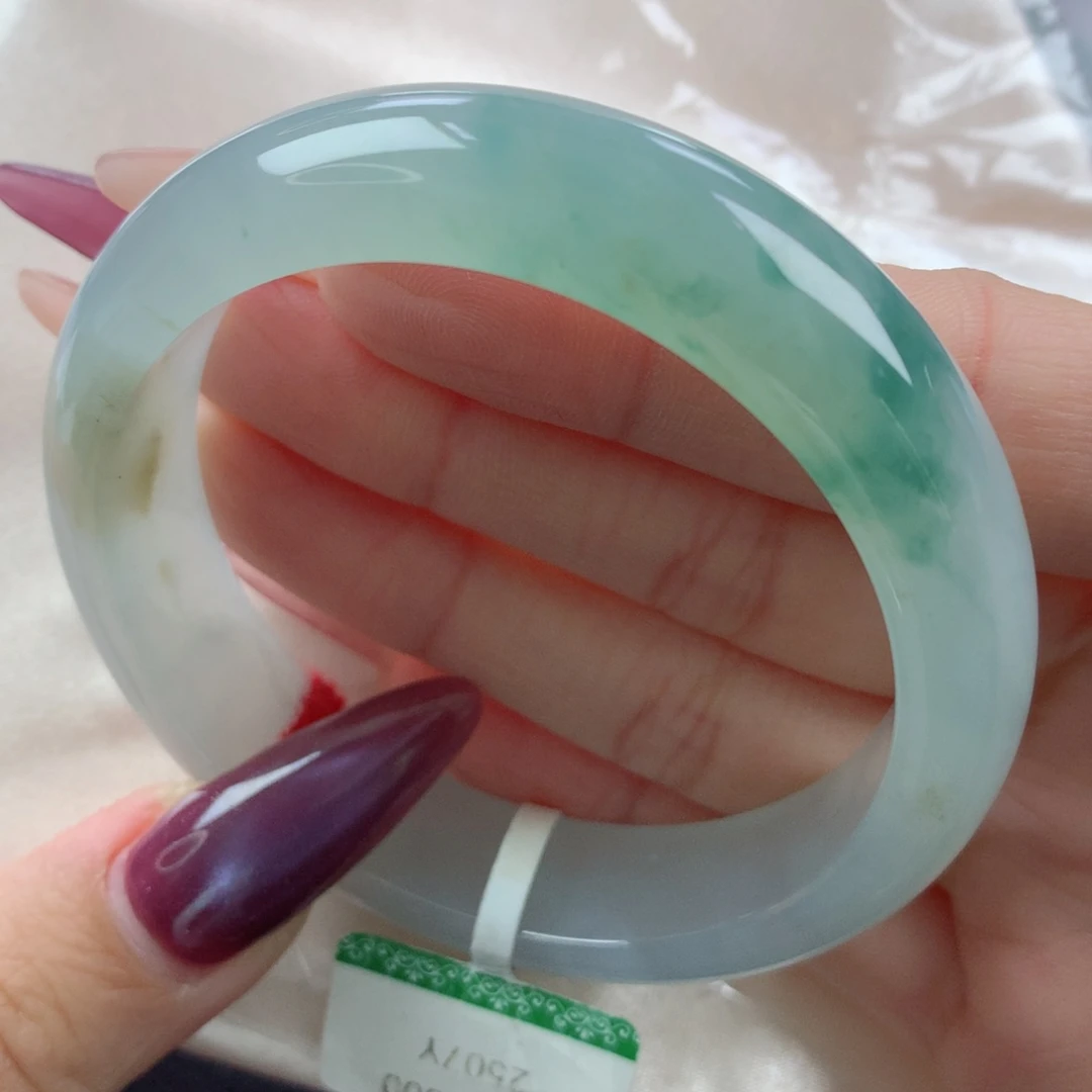 未镶嵌手镯翡翠缅甸天然翡翠A货54