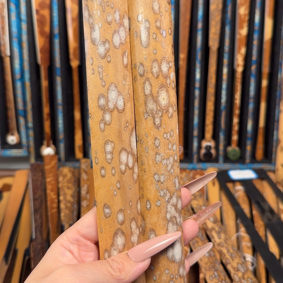 扇子7.5 2.5 不填梅鹿白花