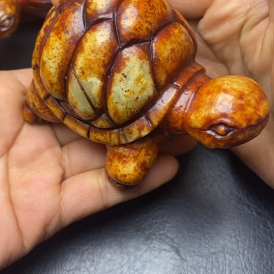 白玉菩提吊坠摆件