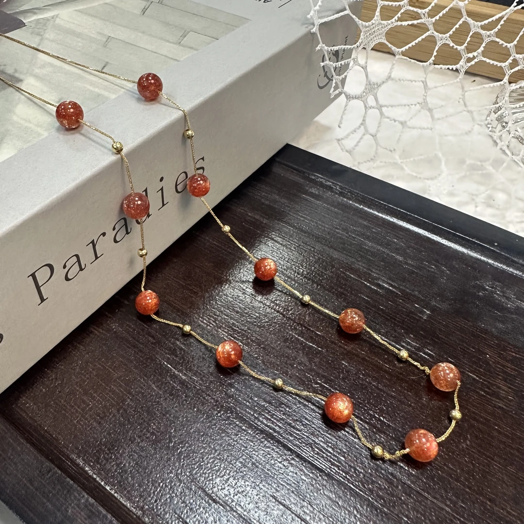 【小院甄选】金太阳满天星项链 多样性发一件 XC138