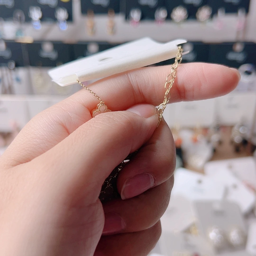 锆石纯铜合金耳环的