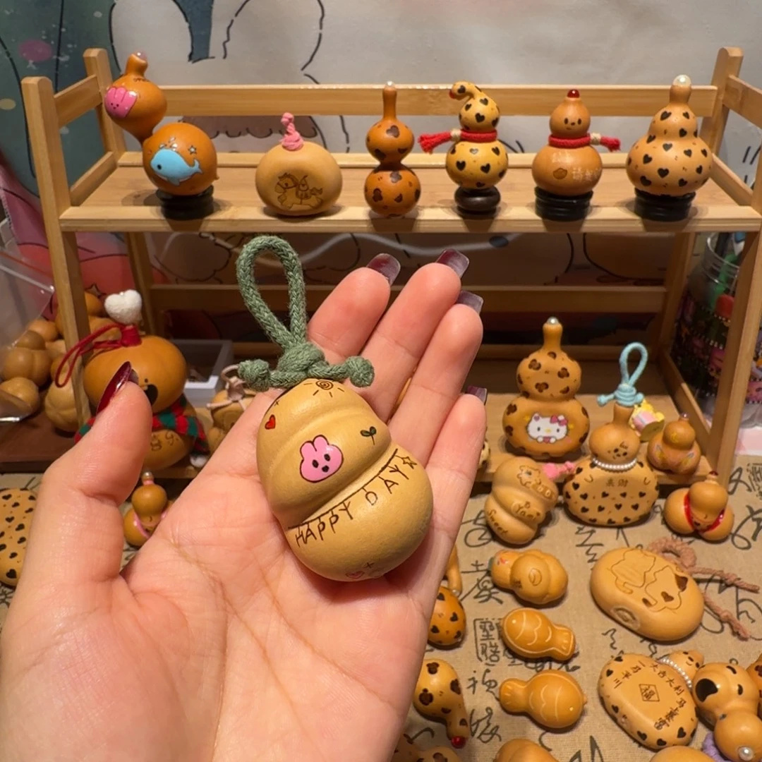 木小面包 彩绘 烙画 小尺寸