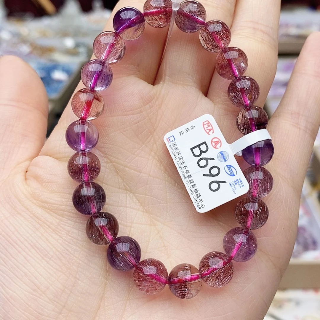 水晶手链未镶嵌B696 超七