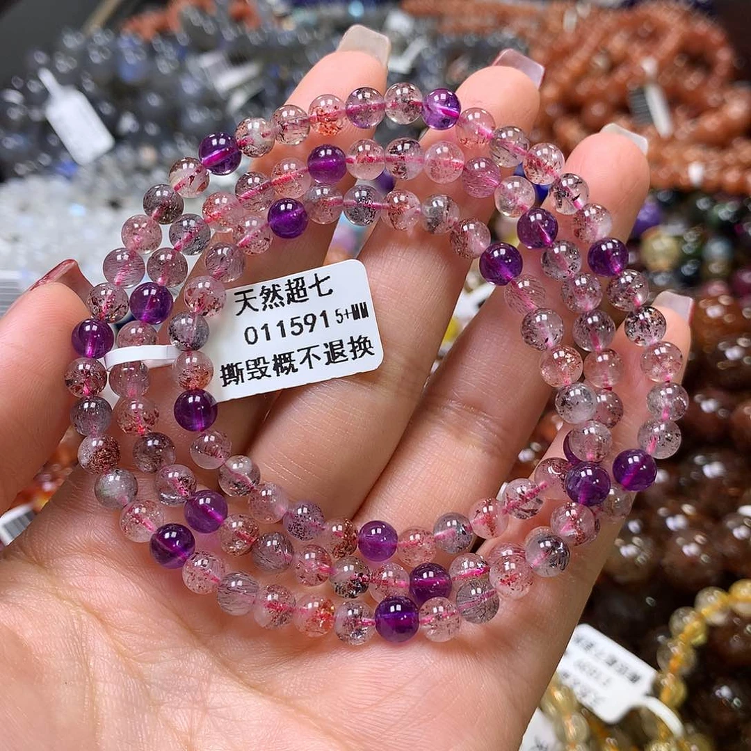 水晶手链未镶嵌，