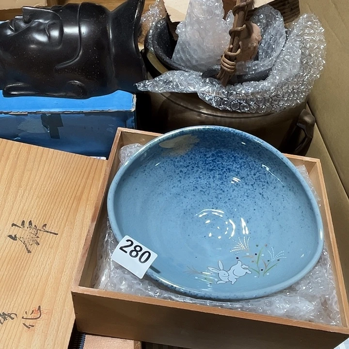 瓷片呀工艺品摆件瓷器摆件正能量