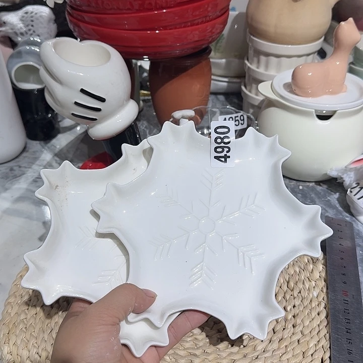 瓷片微瑕陶瓷满15包邮4980