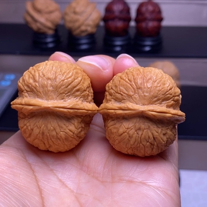 把件文玩核桃铁狮子42