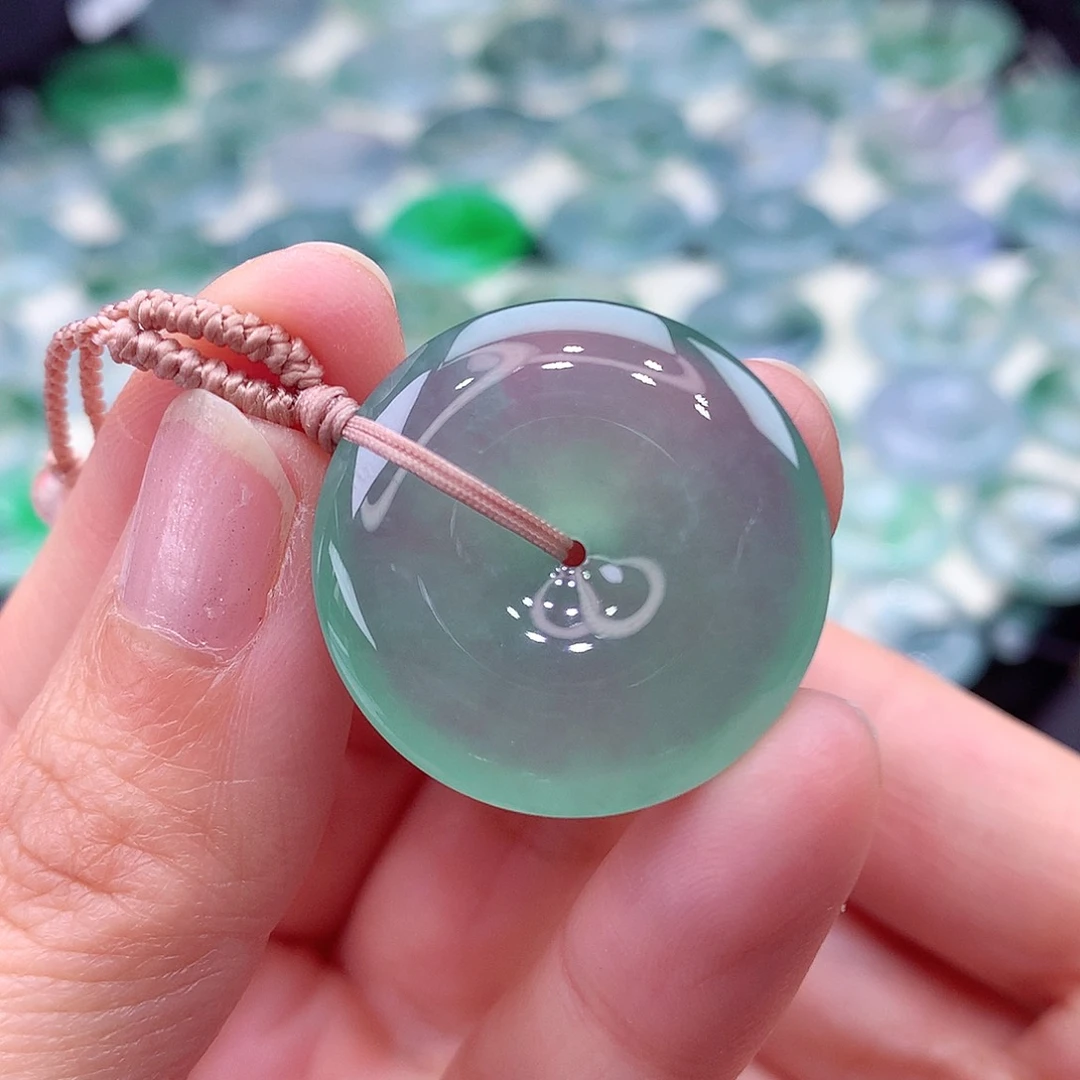 颈饰未镶嵌翡翠编号14-尺寸25.7/5.4