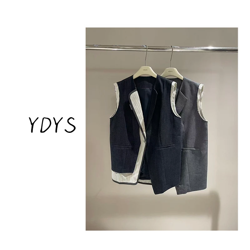 【YDYS】25K00807 2025新款时尚气质小众马夹