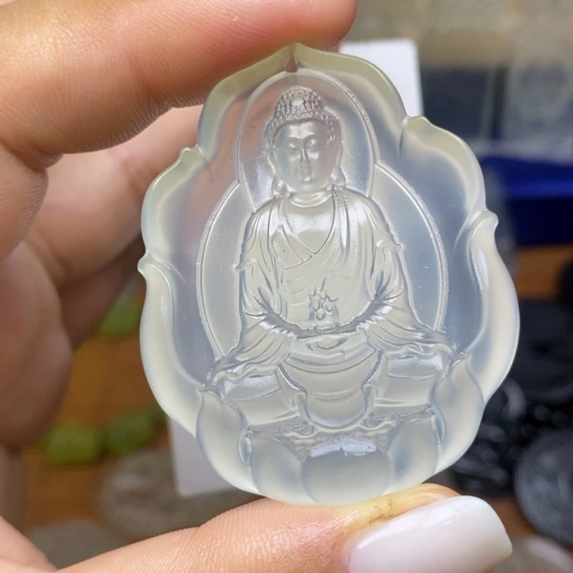 【闪购商品】蛇纹石玉未镶嵌颈饰