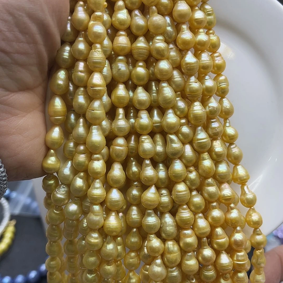 银S925镶嵌耳饰淡水珍珠