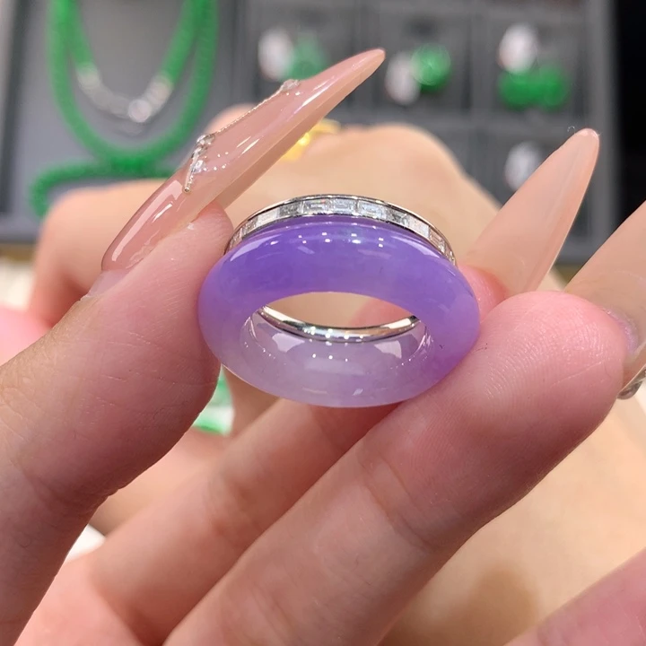 未镶嵌戒指翡翠11-12