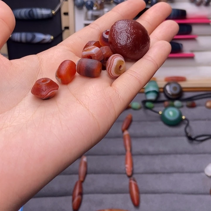 境***～玛瑙/玉髓合金颈饰