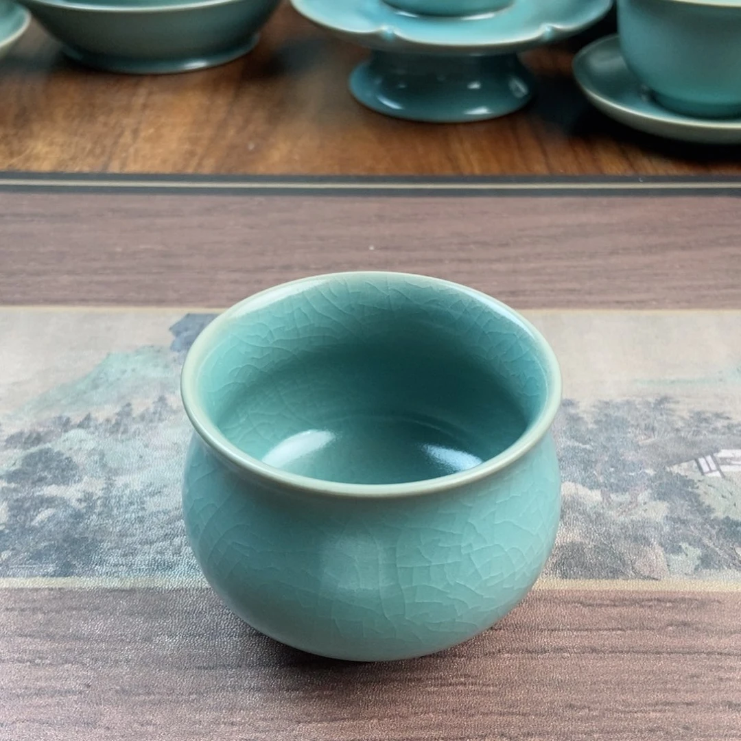摆件原产地原矿汝瓷～茶器