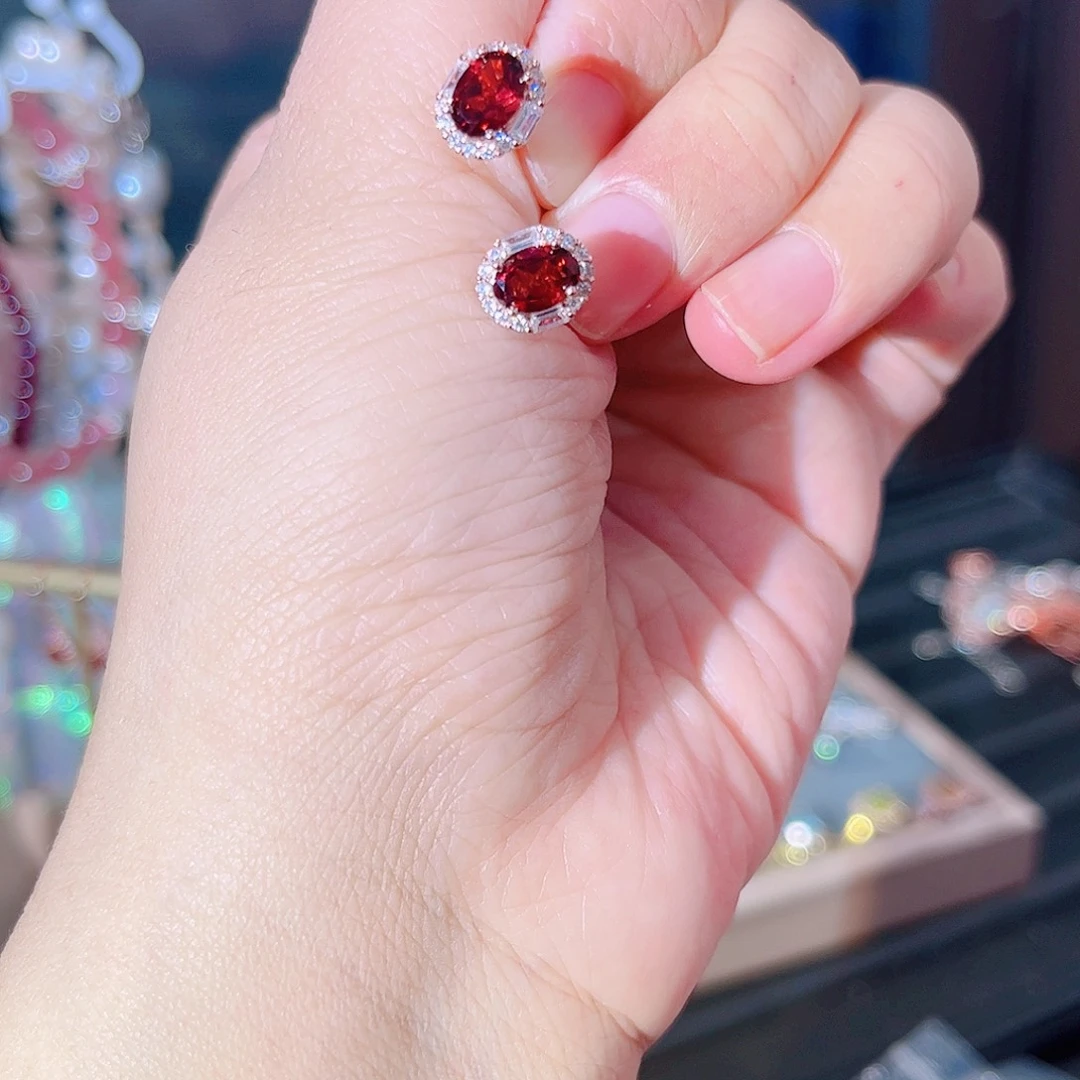 祖母绿手链银S925镶嵌