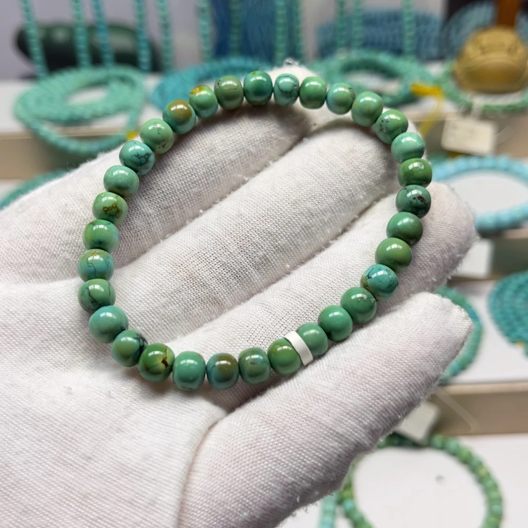 绿松石未镶嵌手链