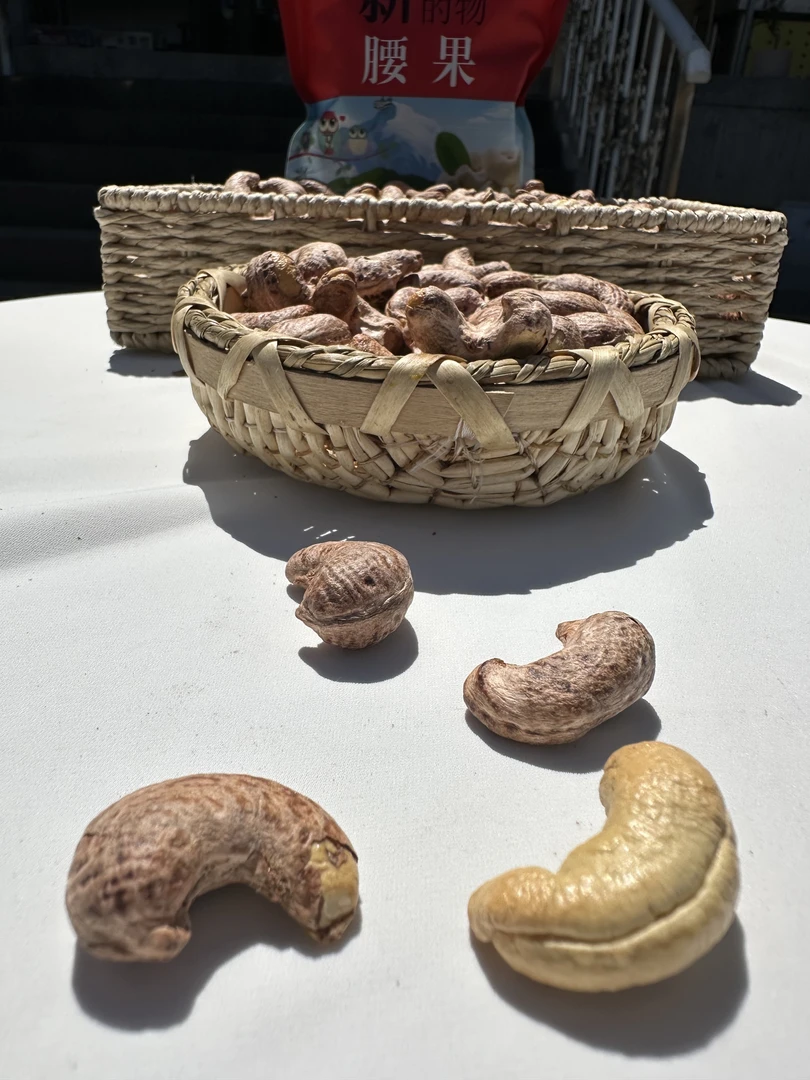 紫皮腰果仁500G500g原味坚果干果散装称斤零食