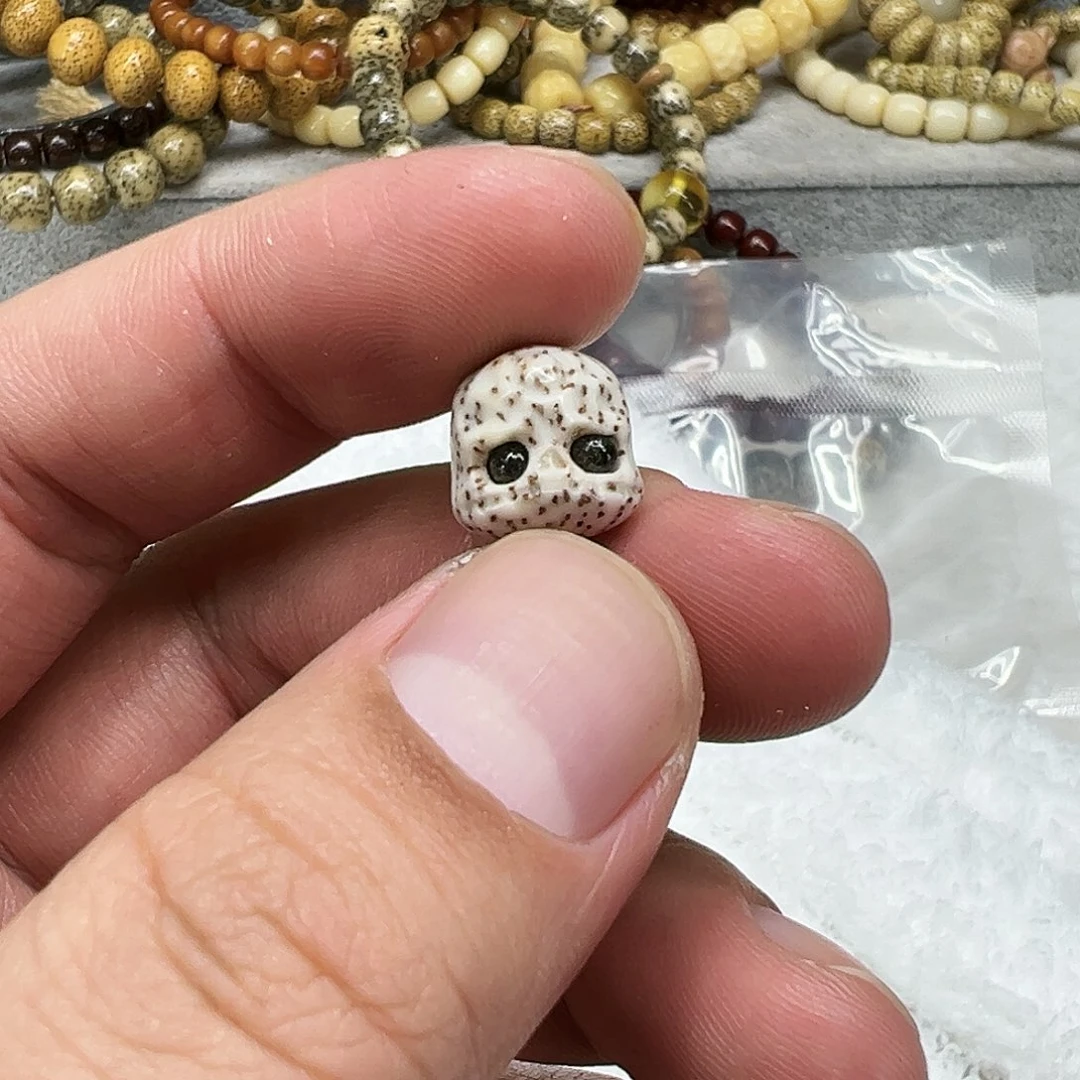 星月菩提手串38星月菩提阿呆头一颗