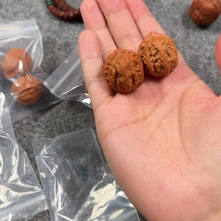 文玩核桃吊坠打底小粗筋