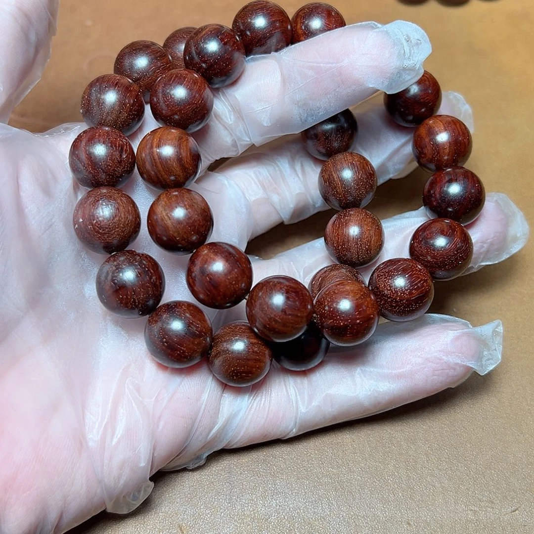 小叶紫檀手串/手链1.5树心料原汁原味