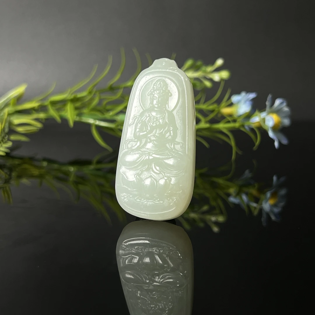 1223GC8843和田玉挂件