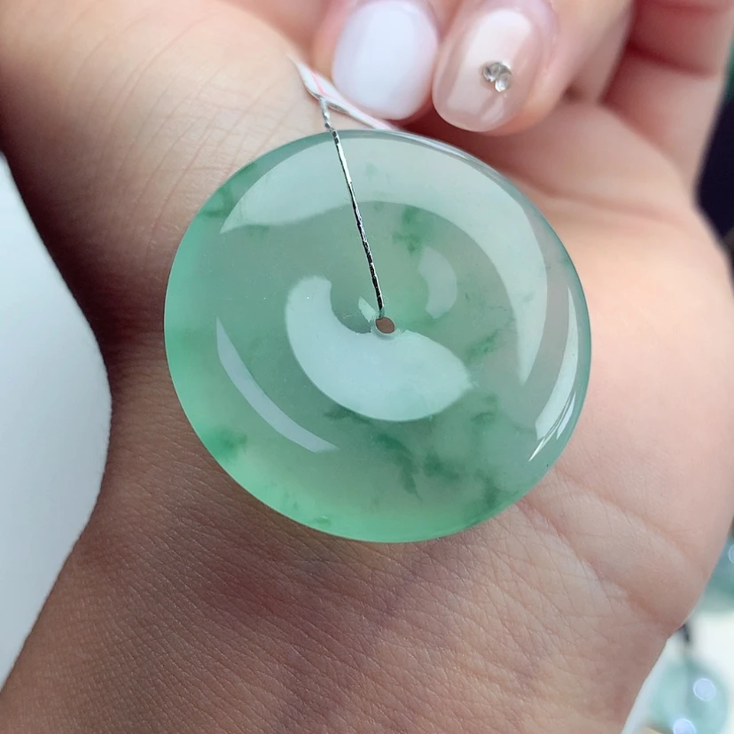 【闪购商品】颈饰未镶嵌翡翠尺寸33.8-6.3