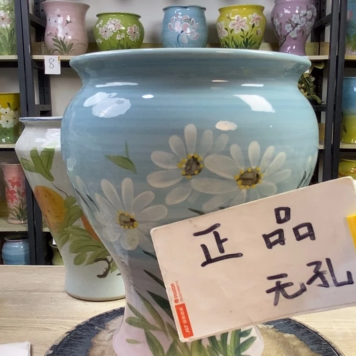 景德镇高温陶瓷花盆