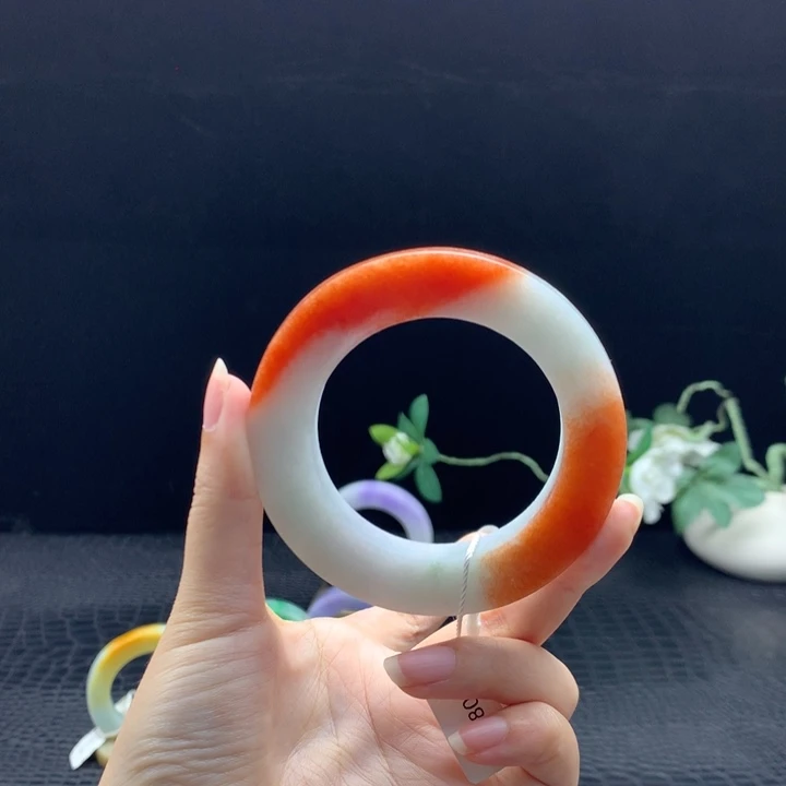 未镶嵌手镯翡翠手镯定制定制翡翠