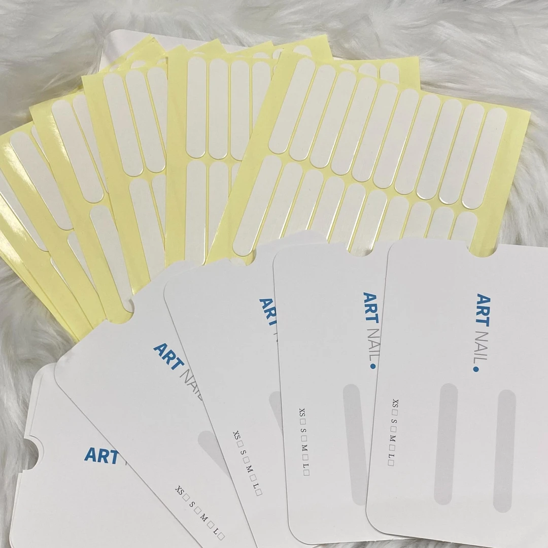JDD穿戴甲专用收藏【ART卡纸】【胶条】粘贴美甲工具 10张可贴150副