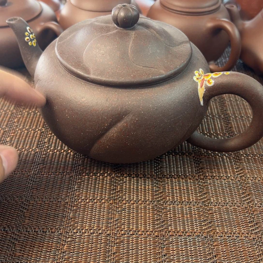 茶壶紫砂宜兴原矿紫砂壶450毫升容量