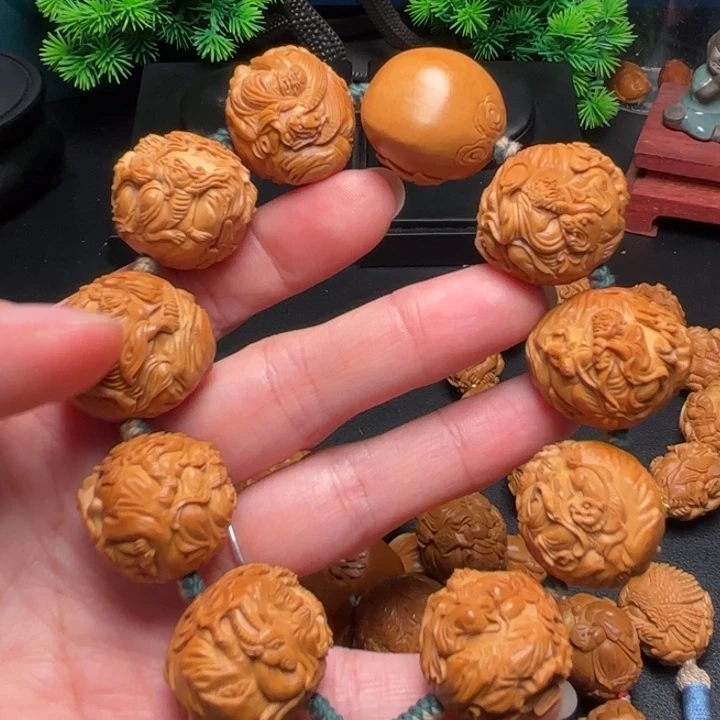 甘***蔗橄榄核手串/手链手串