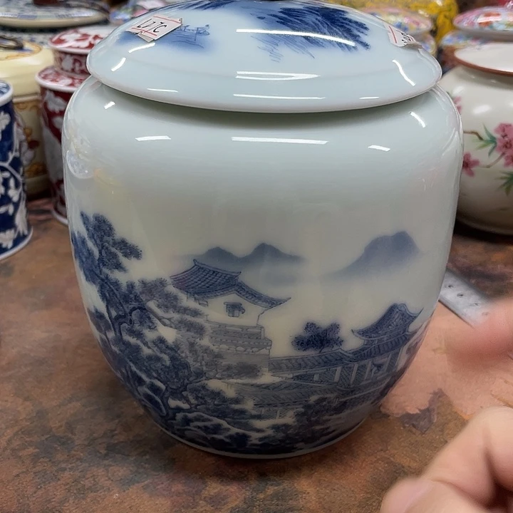 陶瓷罐茶叶罐密封罐储物罐