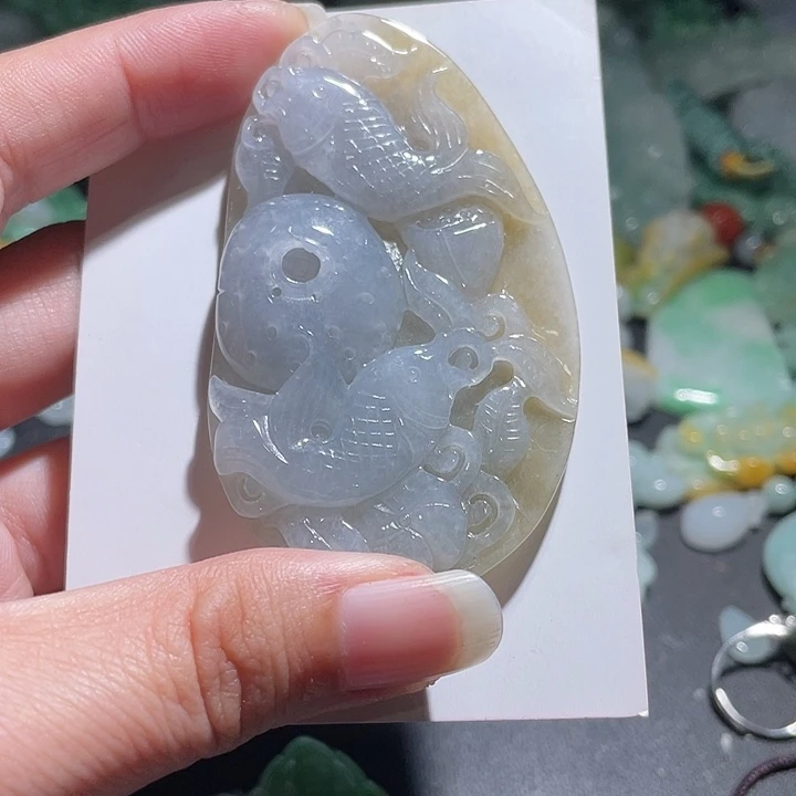 颈饰未镶嵌翡翠天