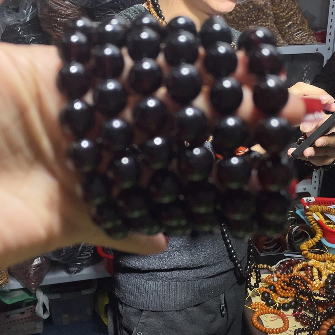 琥珀手链未镶嵌琥珀蜜蜡03