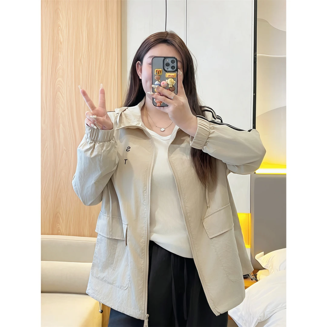 断码捡漏~托斯卡纳 / 时髦TOTO冲锋衣帅气外套12557花契200斤胖mm