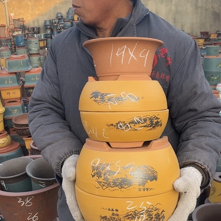 紫砂紫砂花盆也在其中