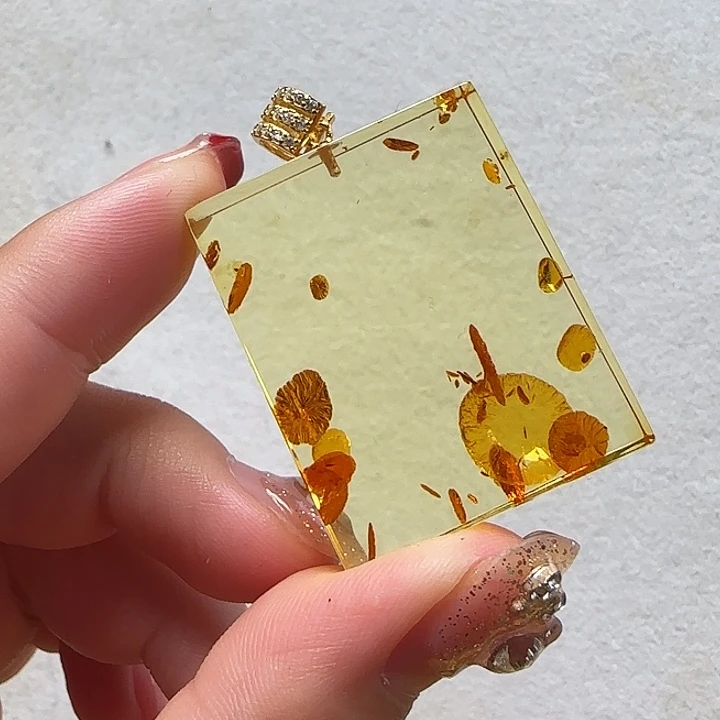 琥珀（花珀）珠宝奇石未镶嵌