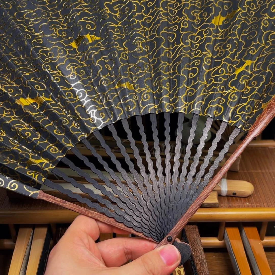 扇子芝麻粽龙鳞祥云金