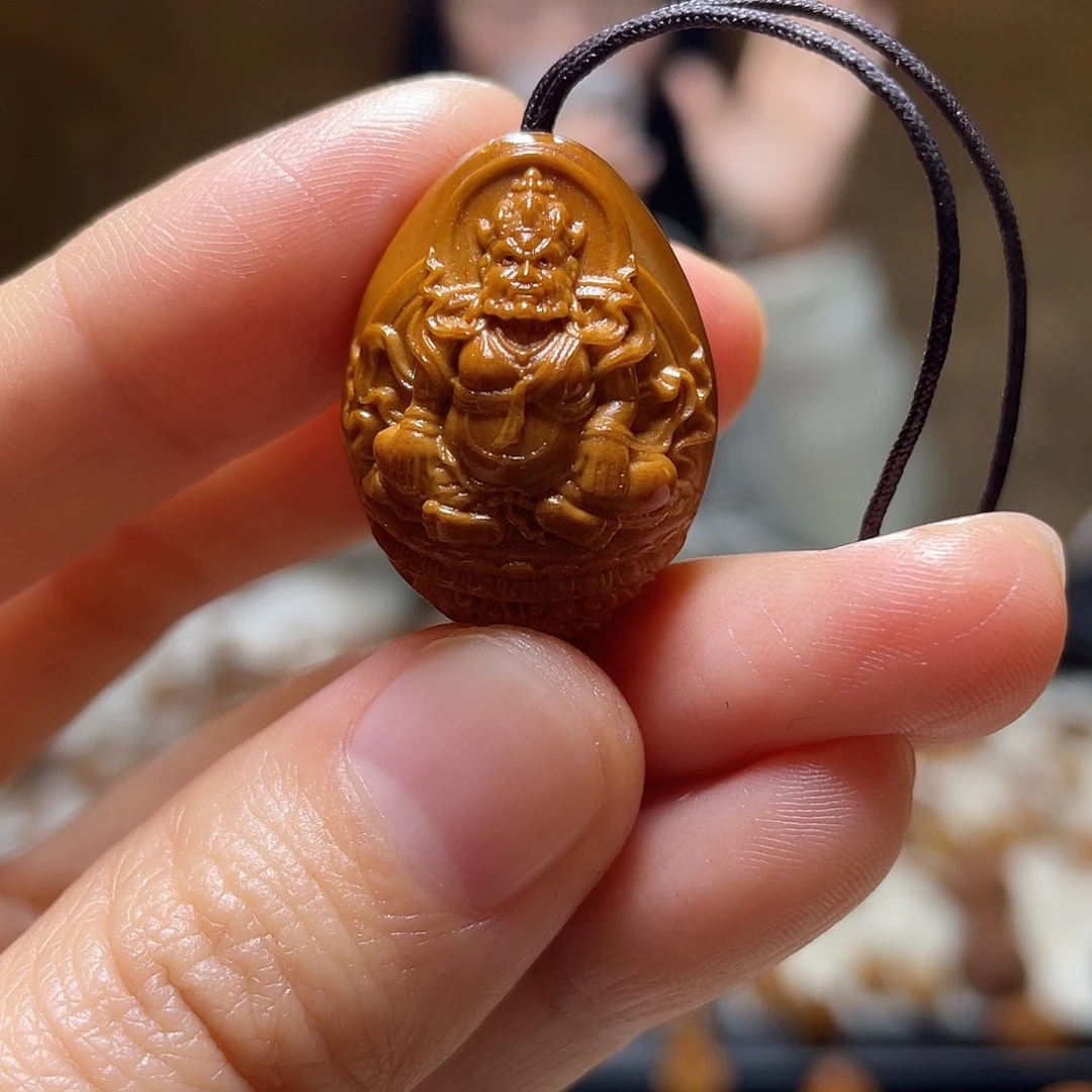 橄榄核手串/手链黄财神